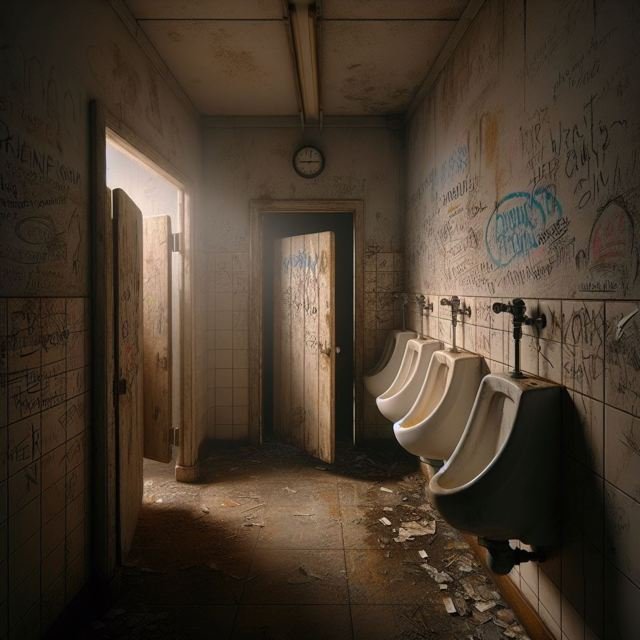 Los toilettes de las escuelas